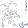 Ideal Standard Kingston Bath Shower Mixer Tap Spare Parts